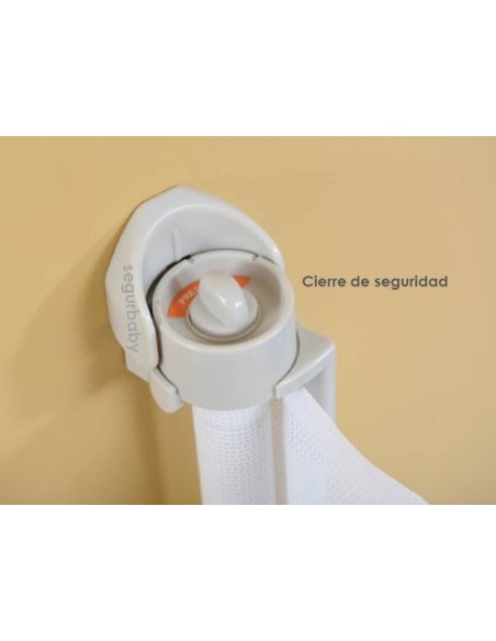 Barrera de seguridad infantil enrollable | Protección sin obstáculos