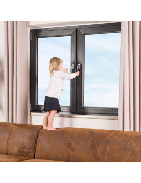 Bloqueo Infantil para Puertas y Ventanas de PVC | Seguridad Total