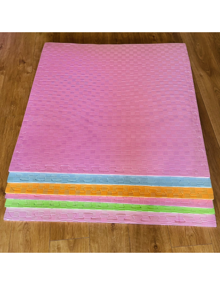 6 Losas Puzzle 100x100x1 cm - Suelo Infantil Seguro y Versátil