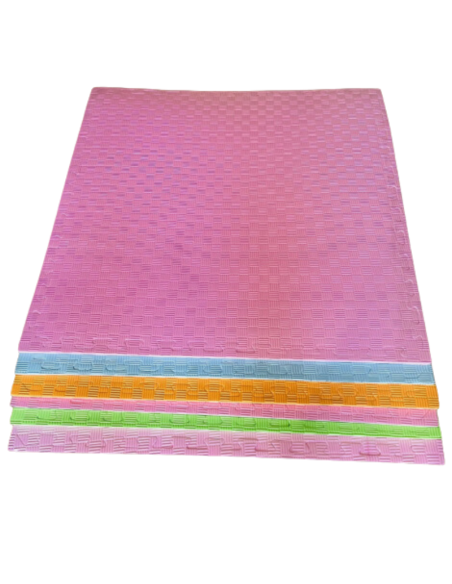 6 Losas Puzzle 100x100x1 cm - Suelo Infantil Seguro y Versátil