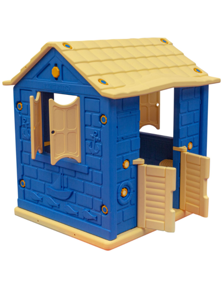 Casita Infantil con Puertas Dobles - Diversión y Encanto para Peques