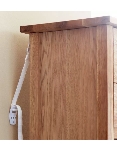 2 Anclajes de Muebles a la Pared - Seguridad Infantil Babydan