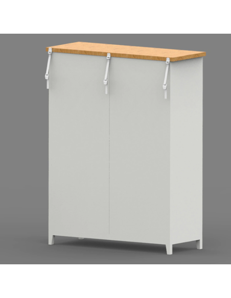 2 Anclajes de Muebles a la Pared - Seguridad Infantil Babydan