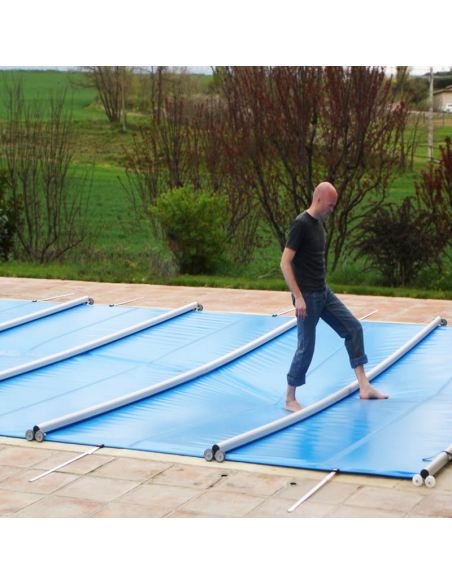 Cobertor de Piscina Deslizante NFP 90-308  | Isotérmico y Antialgas