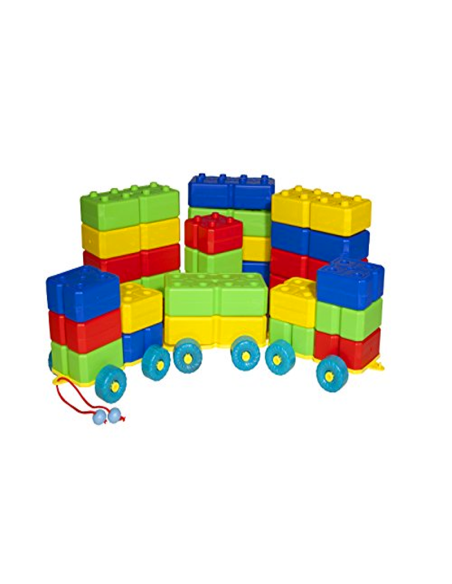 Coche con Ladrillos de Construcción 40 Pzas – Juego Educativo Infantil