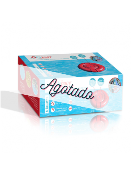 Alarma Piscina Lifebuoy | Detección Caídas |  Sin Instalación