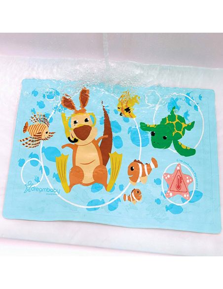 Alfombra Baño Bebé Antideslizante con Sensor de Temperatura| Segurbaby