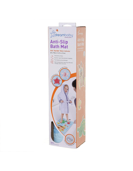 Alfombra Baño Bebé Antideslizante con Sensor de Temperatura| Segurbaby