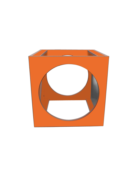 Cubo de juegos con espejo de seguridad