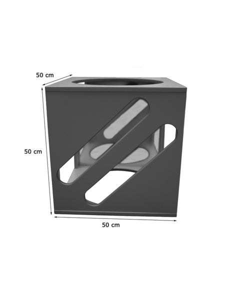 Cubo de juegos con espejo de seguridad