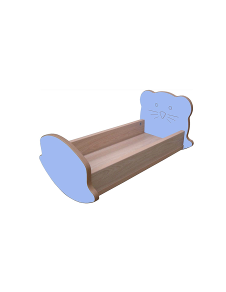 Cuna de muñecas de madera