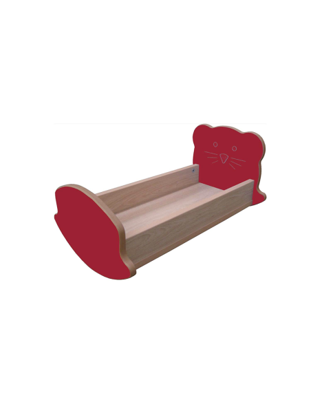 Cuna de muñecas de madera