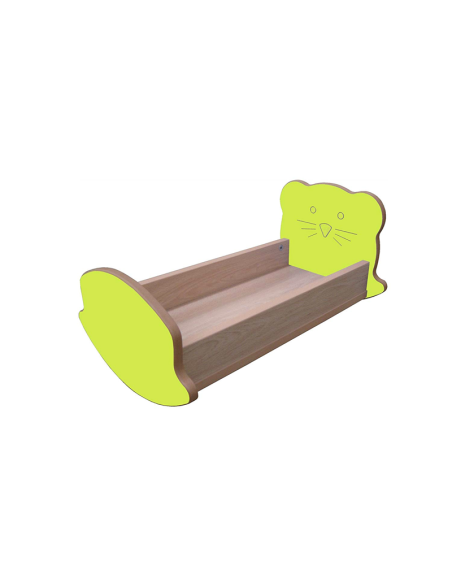 Cuna de muñecas de madera