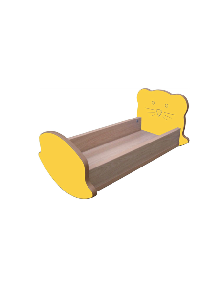 Cuna de muñecas de madera