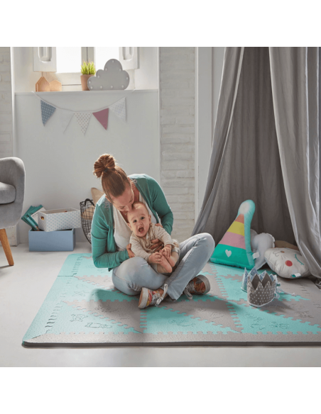 Alfombra Puzzle Lubabymats | Seguridad Infantil Certificada