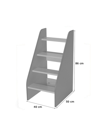 Escalera para mueble cambiador bebé