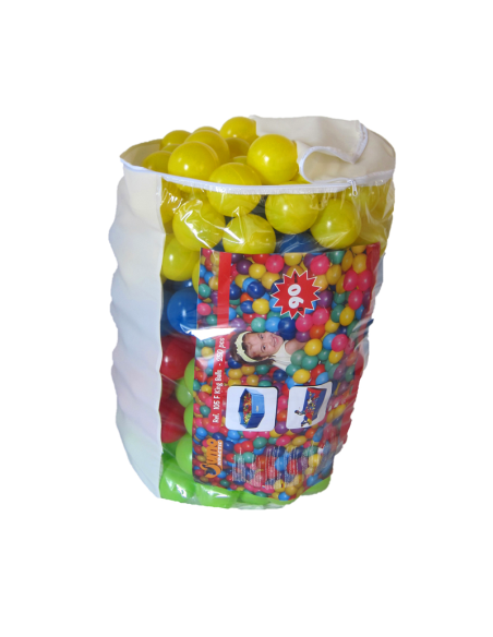 250 Bolas ignífugas para piscina infantil