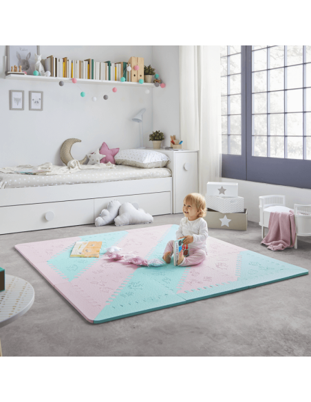 Alfombra Puzzle Lubabymats | Seguridad Infantil Certificada