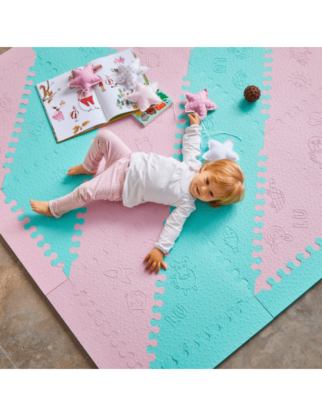 Alfombra Puzzle Lubabymats | Seguridad Infantil Certificada