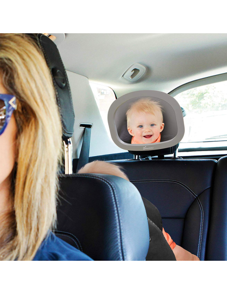 Espejo retrovisor bebé Dreambaby – Visión clara y segura