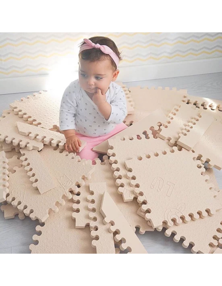 Alfombra LUBABYMATS 110 cm – Suave, Segura y Portátil