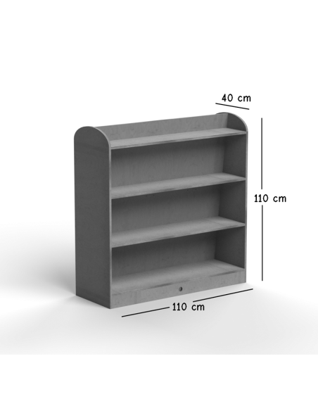 Estantería y librería Montessori