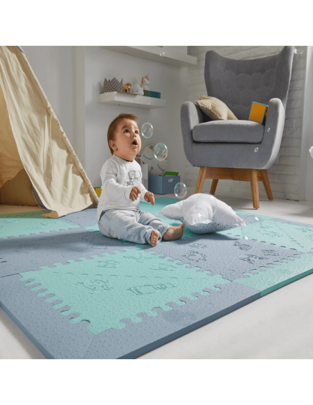 Alfombra Puzzle Lubabymats | Seguridad Infantil Certificada