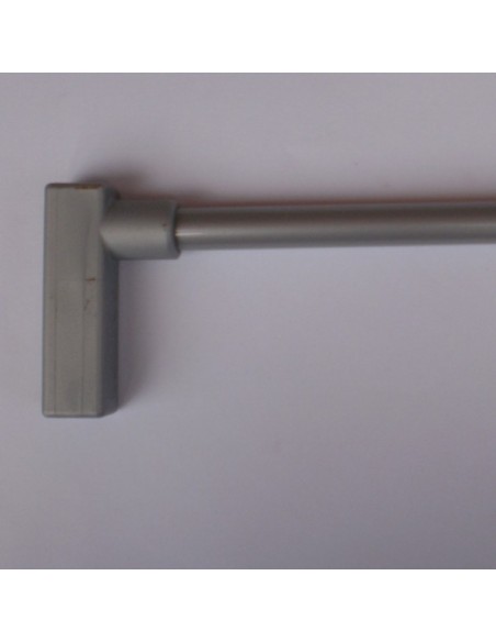 Extensión Barrera  de Seguridad Infantil BabyDan Aluminio Plata