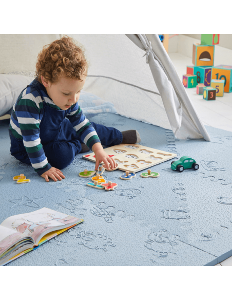 Alfombra Puzzle Lubabymats | Seguridad Infantil Certificada