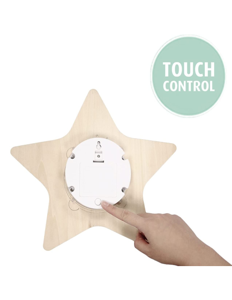 Lámpara de Pared Estrella Silhouette Light – Luz Nocturna Infantil