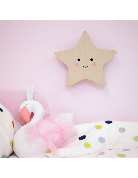 Lámpara de Pared Estrella Silhouette Light – Luz Nocturna Infantil