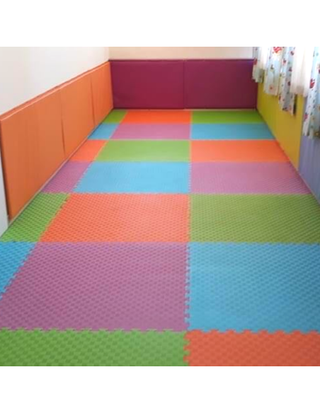 4 Losas de Suelo infantil Puzle de Seguridad – Confort para interiores