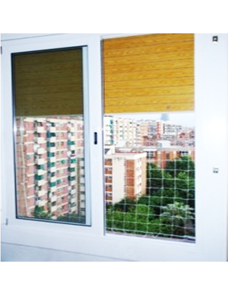 Malla anticaídas para niños y mascotas | Protección ventanas y balcón