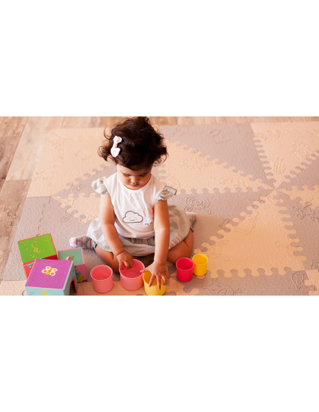 Alfombra Puzzle Lubabymats | Seguridad Infantil Certificada