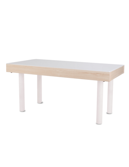 Mesa de luz patas metal (100x50) de 2 a 6 años.