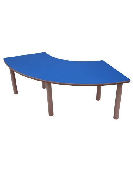Mesa escolar 1/4 de aro Mobeduc