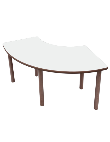 Mesa escolar 1/4 de aro Mobeduc