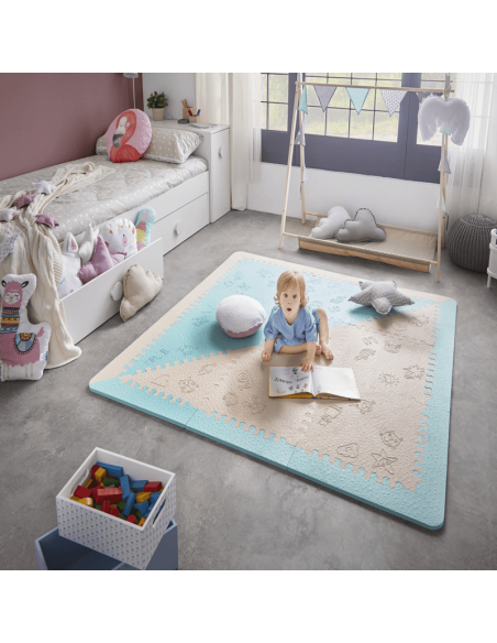Alfombra Puzzle Lubabymats | Seguridad Infantil Certificada