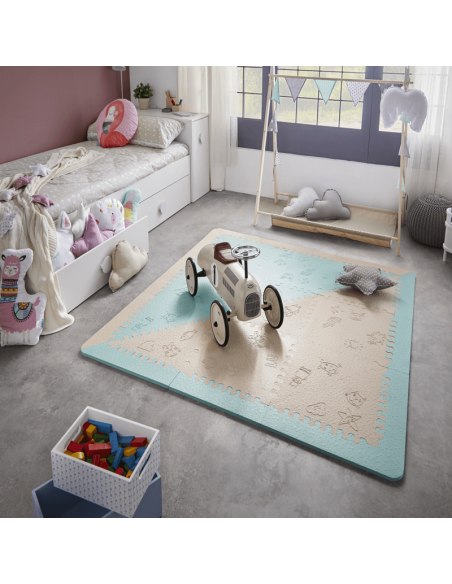 Alfombra Puzzle Lubabymats | Seguridad Infantil Certificada