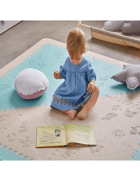Alfombra Puzzle Lubabymats | Seguridad Infantil Certificada