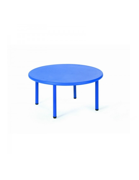 Mesa Escolar Infantil Circular 115 cm | Altura Regulable