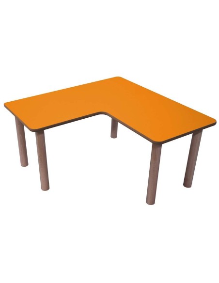 Mesa escolar de madera L Mobeduc