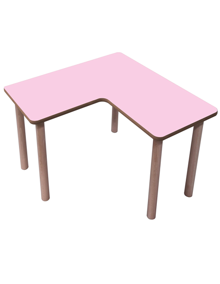 Mesa escolar de madera L Mobeduc
