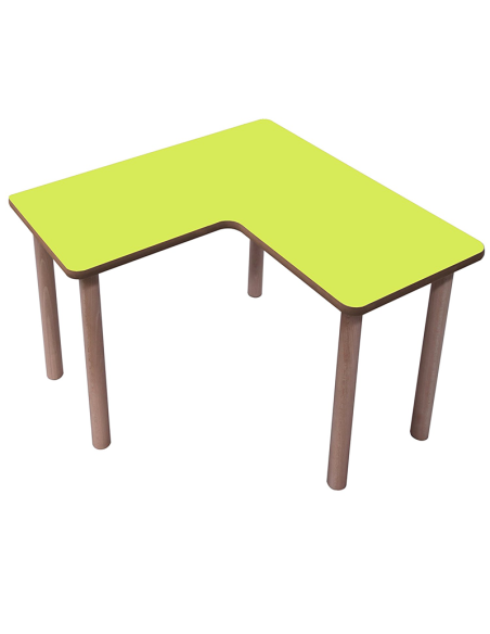 Mesa escolar de madera L Mobeduc