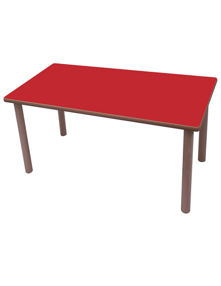 Mesa escolar rectangular Mobeduc 120x60 cm