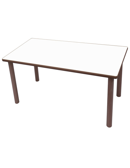 Mesa escolar rectangular Mobeduc 120x80 cm