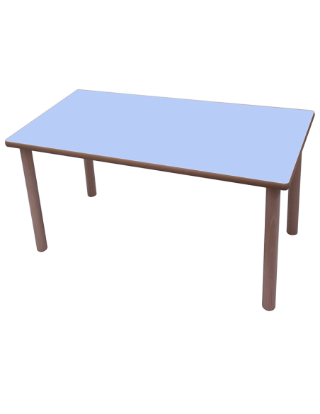 Mesa escolar rectangular Mobeduc 120x80 cm