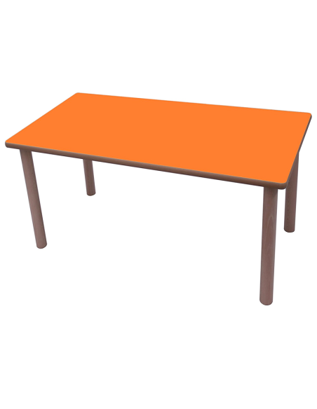 Mesa escolar rectangular Mobeduc 120x80 cm
