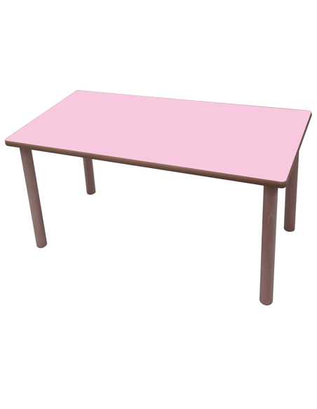 Mesa escolar rectangular Mobeduc 120x80 cm