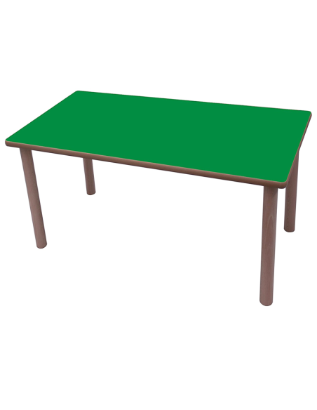 Mesa escolar rectangular Mobeduc 120x80 cm